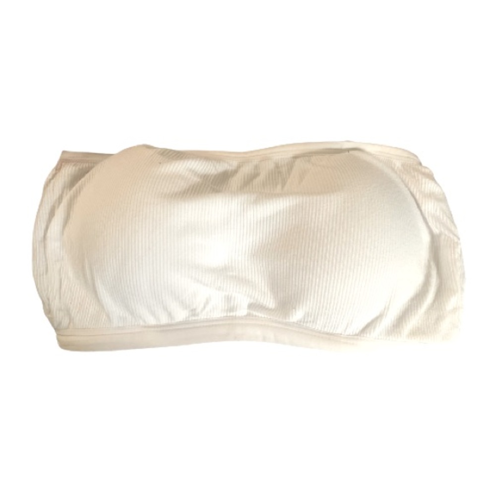 White Bandeau Bra